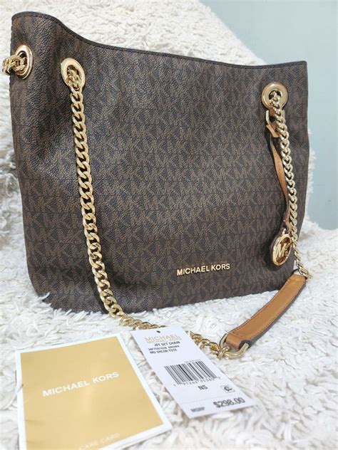 michael kors jet set chain md shldr tote